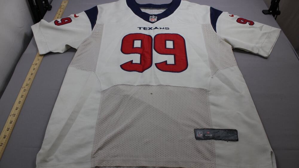 Nike Texans Football Jersey JJ Watt Houston Elite On Field Mens Size 52 White